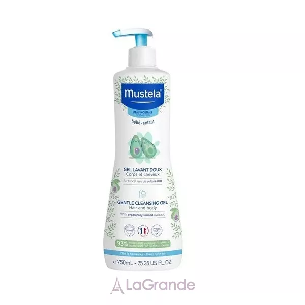Mustela Bebe Gentle Cleansing Gel ������ ��������� ���� ��� �������������