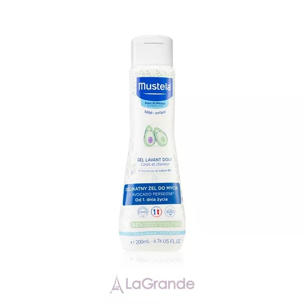 Mustela Bebe Gentle Cleansing Gel ������ ��������� ���� ��� �������������
