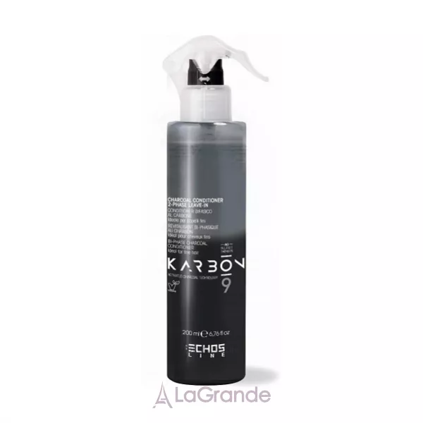 Echosline Karbon 9 Charcoal Conditioner 2 Phase Leave-In ��������� ��������� ����������� ��� ������� � ����������� �������
