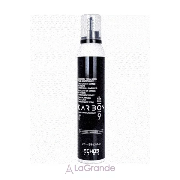 Echosline Karbon 9 Charcoal Tonalizing Foam Conditioner ������������ �����-����������� � �������������� �����
