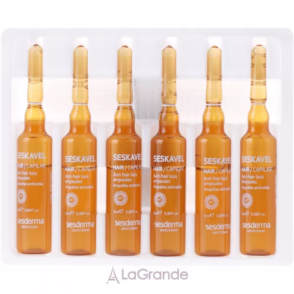 SeSDerma Seskavel Anti-Hair Loss Ampoules ��������� � ������� ����� ��������� �������