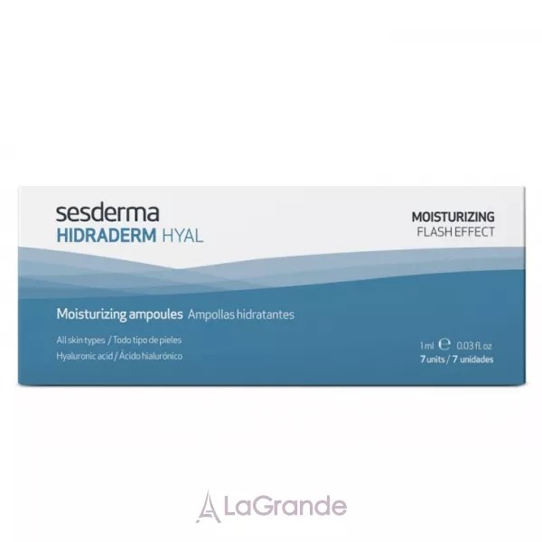 SesDerma Hidraderm Hyal Moisturizing Ampoules ���������� ������ � ����������� ��������