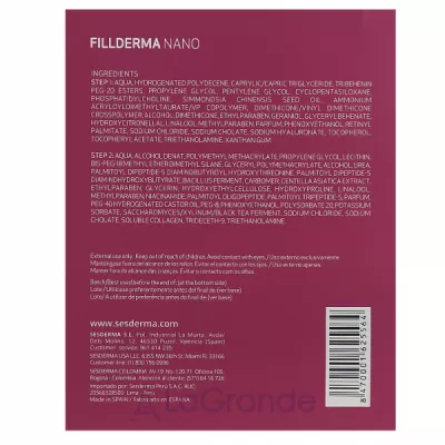 SesDerma Fillderma Nano Wrinkle Filling System      