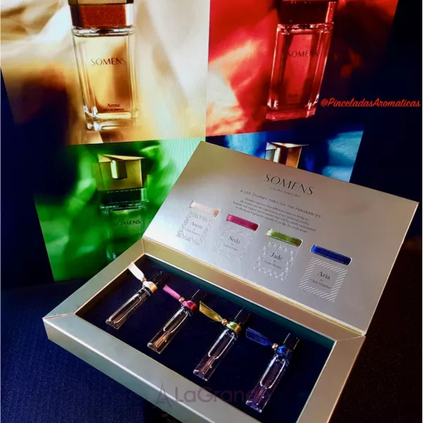 Somens Perfumes Sample Pack ���� (����������� ���� Arena + Aria + Seda + Jade)
