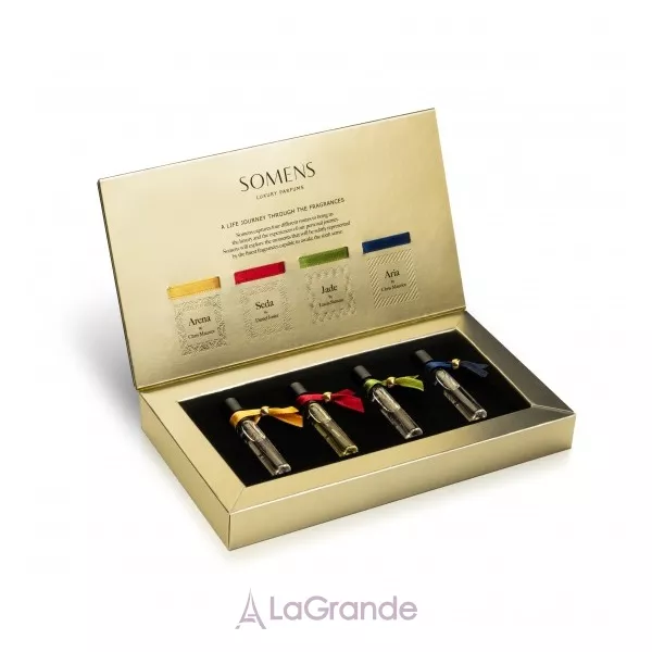 Somens Perfumes Sample Pack ���� (����������� ���� Arena + Aria + Seda + Jade)