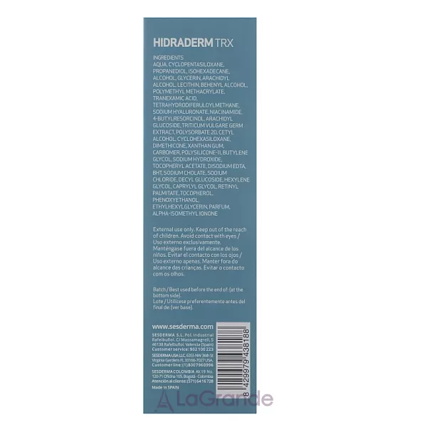 Sesderma Hidraderm TRX Gel-Cream ����-���� ����������� ��� ����