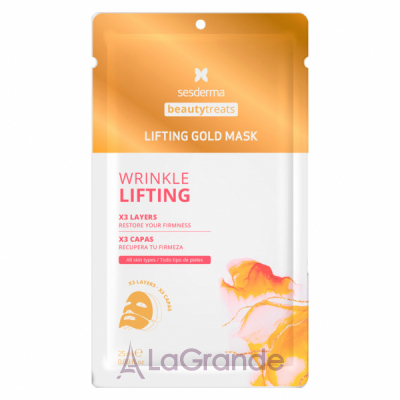 SesDerma Beauty Treats Lifting Gold Mask  -  .