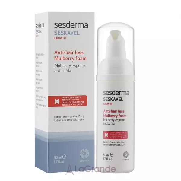 Sesderma Seskavel Growth Anri-hair Loss Mulberry Foam ϳ��� �� �������� �������