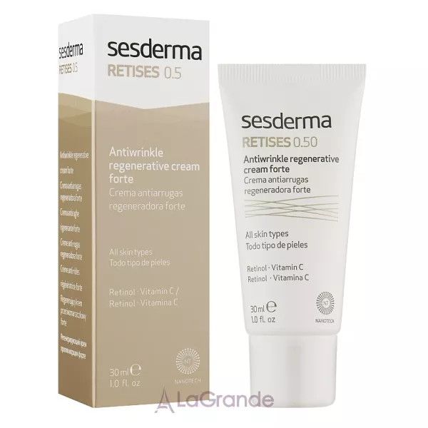 SesDerma Retises 0.50% Antiwrinkle Regenerative Cream Forte ������������ ���� ����� ������� �������� 䳿