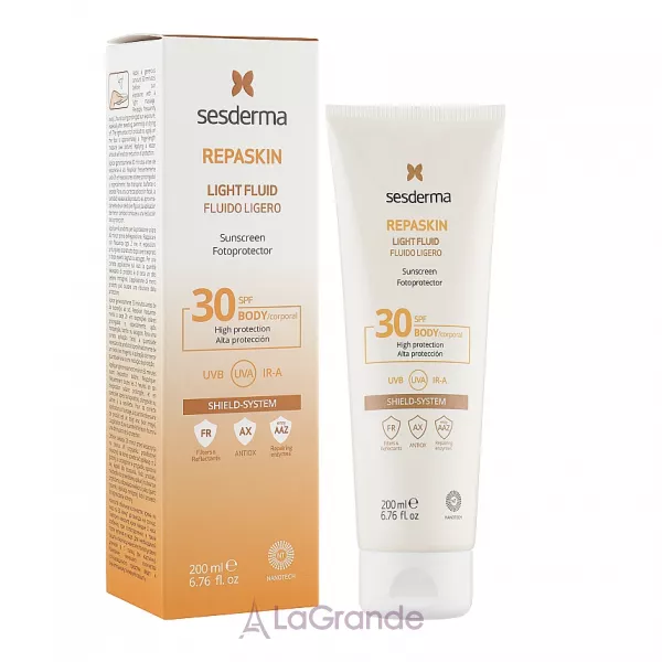 SesDerma Repaskin Body Sunscreen Gel Cream SPF30 ������������� ����-���� ��� ��� SPF30