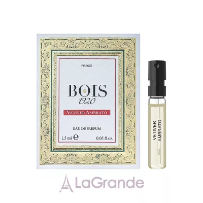 Bois 1920  Vetiver Ambrato  