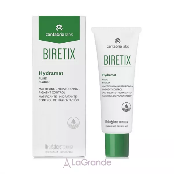 Cantabria Labs Biretix Hydramat Fluid ������� ����������� � ���������� �����