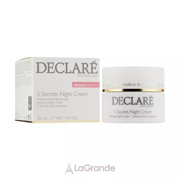 Declare  Stress Balance 5 Secrets Night Cream ͳ���� ����, �� ��������, 