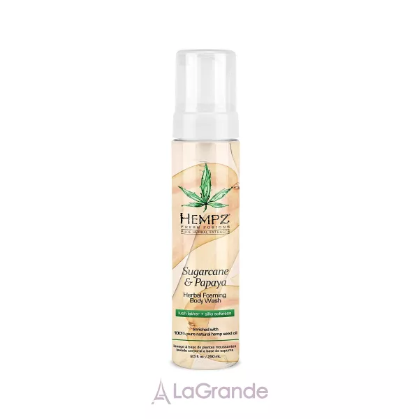 Hempz Fresh Fusions Sugarcane & Papaya Herbal Foaming Body Wash ����-��� ��� ���� ���������� ����� �� ������