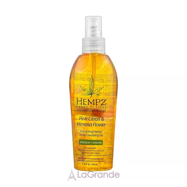 Hempz Fresh Fusions Pink Citron & Mimosa Flower Energizing Herbal Body Cleansing Oil ����������� ��� ��� ��� 