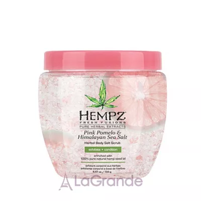 Hempz Pink Pomelo & Himalayan Sea Salt Herbal Body Salt Scrub    