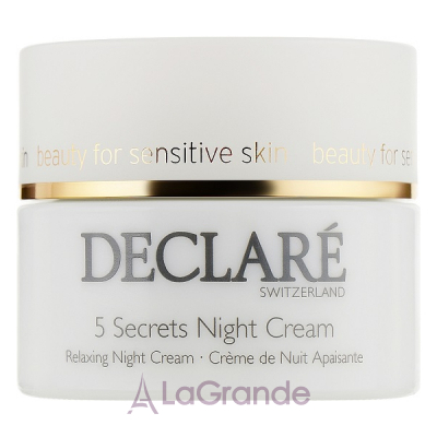 Declare  Stress Balance 5 Secrets Night Cream    