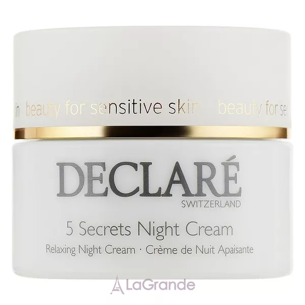 Declare  Stress Balance 5 Secrets Night Cream ͳ���� ����������� ���� 