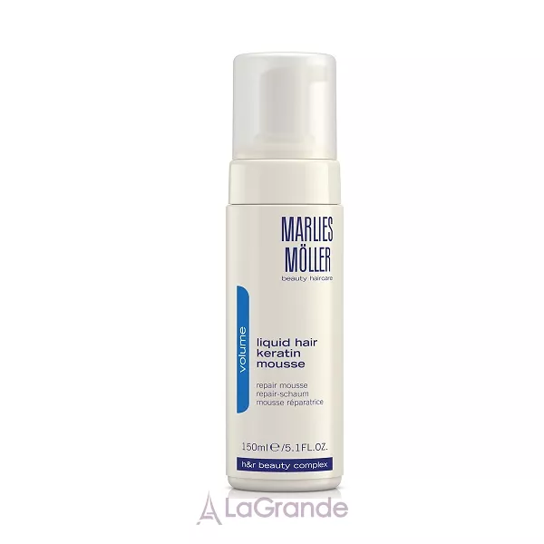 Marlies Moller Volume Liquid Hair Keratin Mousse ���, �� �������� ��������� ������� 