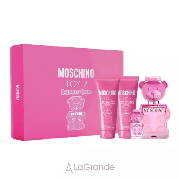Moschino Toy 2 Bubble Gum ����� (��������� ���� 100 �� + ��������� 5 �� + ���� ��� ���� 100 �� + ������ ��� ���� 100 ��)