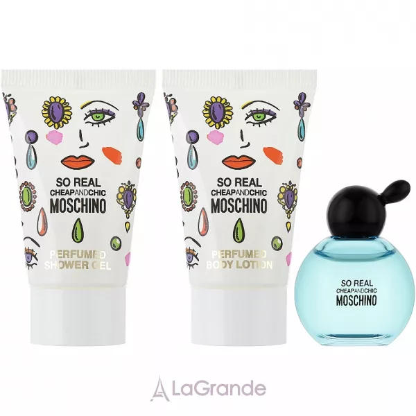 Moschino So Real Cheap and Chic ����� (��������� ���� 4,9 �� + ���� ��� ���� 25 �� + ������ ��� ���� 25 ��)