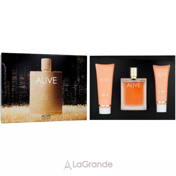 Hugo Boss Boss Alive ����� (��������������� ���� 80 �� + ������ ��� ���� 75 �� + ���� ��� ���� 50 ��)
