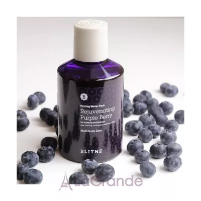 Blithe Rejuvenating Purple Berry Splash Mask -    