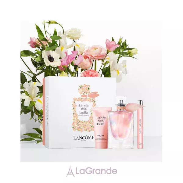 Lancome La Vie Est Belle Soleil Cristal ���� (����������� ���� 50 �� + ����������� ���� 10 �� + ������� ��� ��� 50 ��)