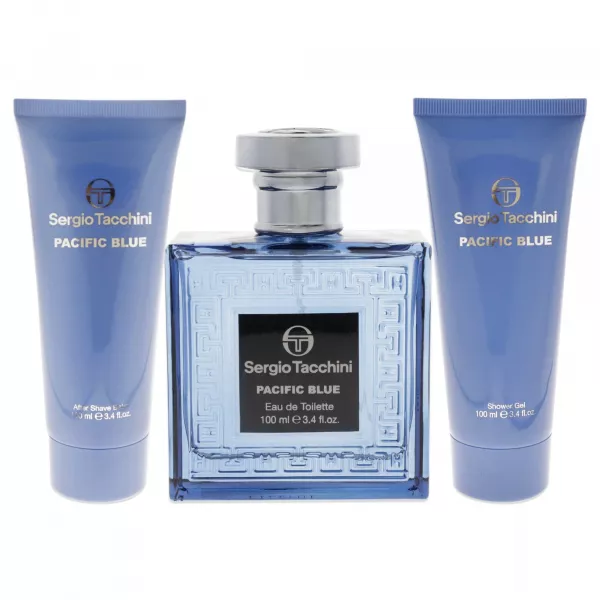 Sergio Tacchini Pacific Blue ����� (��������� ���� 100 �� + ������� ����� ������ 100 �� + ���� ��� ���� 100 ��)