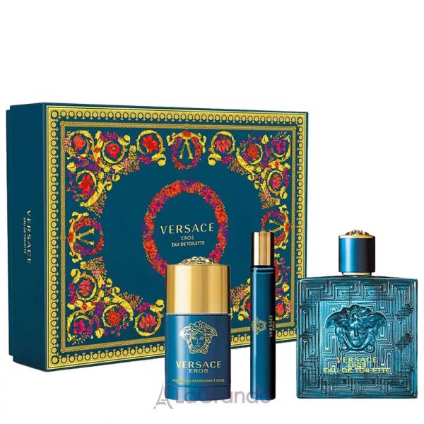 Versace Eros ���� (�������� ���� 100 �� + �������� ���� 10 �� + ����������-��� 75 ��)