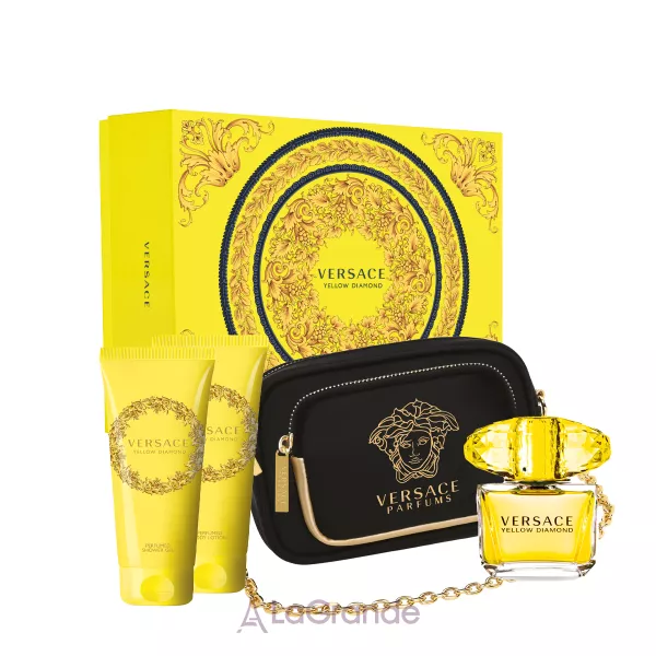 Versace Yellow Diamond ���� (�������� ���� 90 �� + ������� ��� ��� 100 �� + ���� ��� ���� 100 �� + �������)