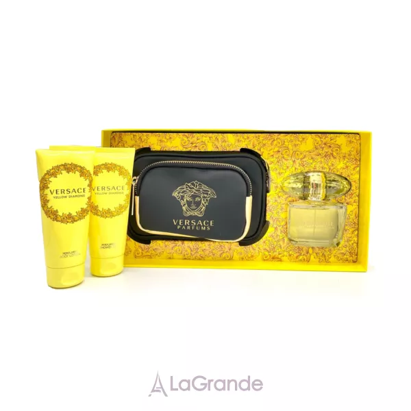 Versace Yellow Diamond ���� (�������� ���� 90 �� + ������� ��� ��� 100 �� + ���� ��� ���� 100 �� + �������)