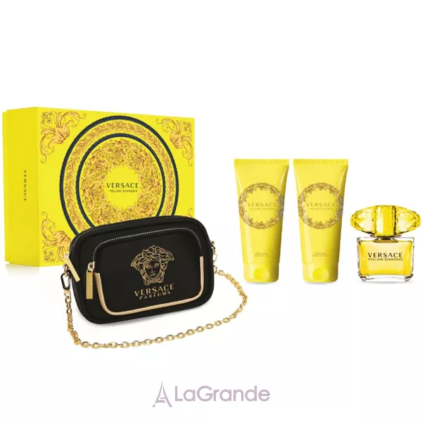 Versace Yellow Diamond ���� (�������� ���� 90 �� + ������� ��� ��� 100 �� + ���� ��� ���� 100 �� + �������)
