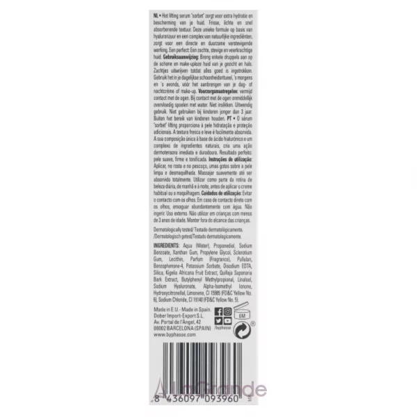 Byphasse Sorbet Serum Lifting �2 ���������-������ ��� ����