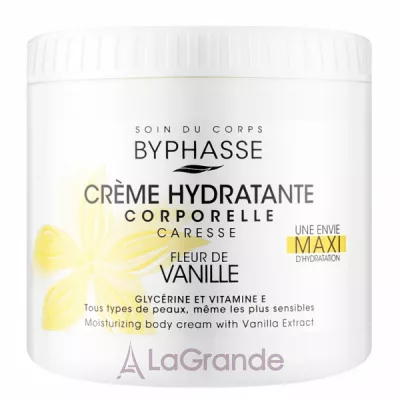 Byphasse Moisturizing Body Cream With Vanilla Extract       