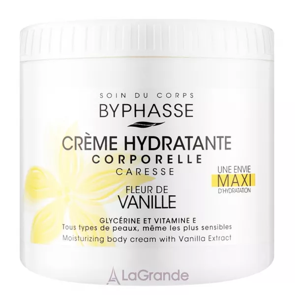 Byphasse Moisturizing Body Cream With Vanilla Extract ����������� ���� ��� ��� � ���������� �����