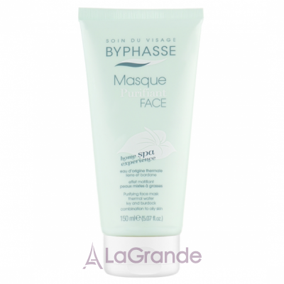 Byphasse Home Spa Experience Purifying Face Mask Combination To Oily Skin         