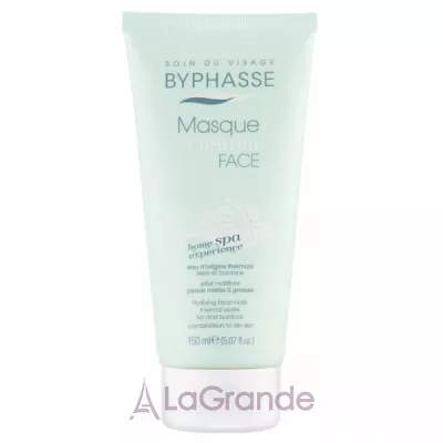 Byphasse Home Spa Experience Purifying Face Mask Combination To Oily Skin         