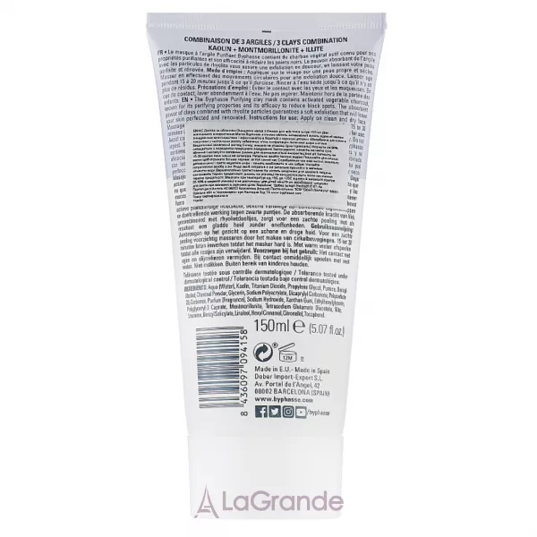 Byphasse Masque A L'Argile Purifying Clay Mask �������� ������� ����� ��� �������