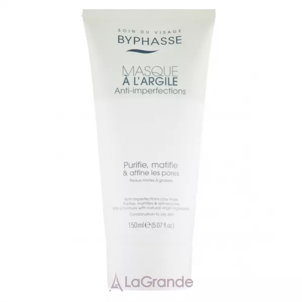 Byphasse Masque A L'Argile Anti-imperfections Clay Mask ������� ����� ��� ������� ����� ������� ����