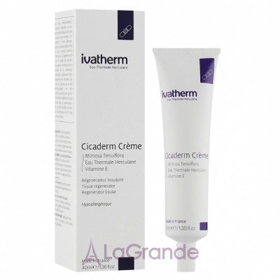 Ivatherm Cicaderm Cream Tissue Regenerator With Mimoza Tenuiflora     