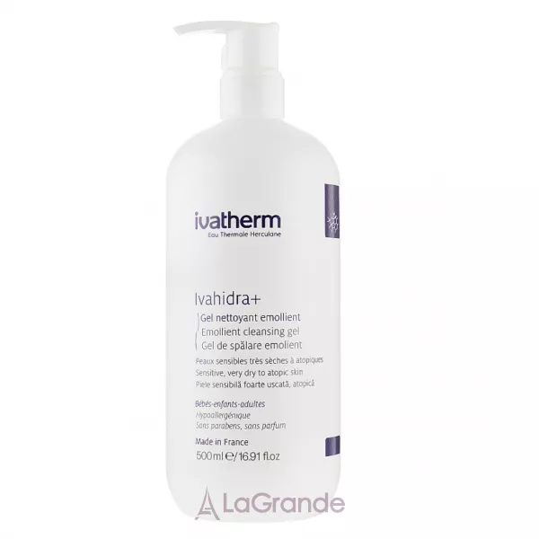 Ivatherm Ivahidra+ Hydrating Cleansing Gel ��������� ���� ��� �������, ���� �� ������� ����