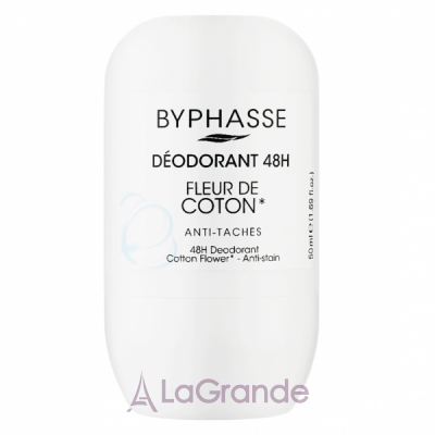 Byphasse 48H Deodorant Cotton Flower    , 48 