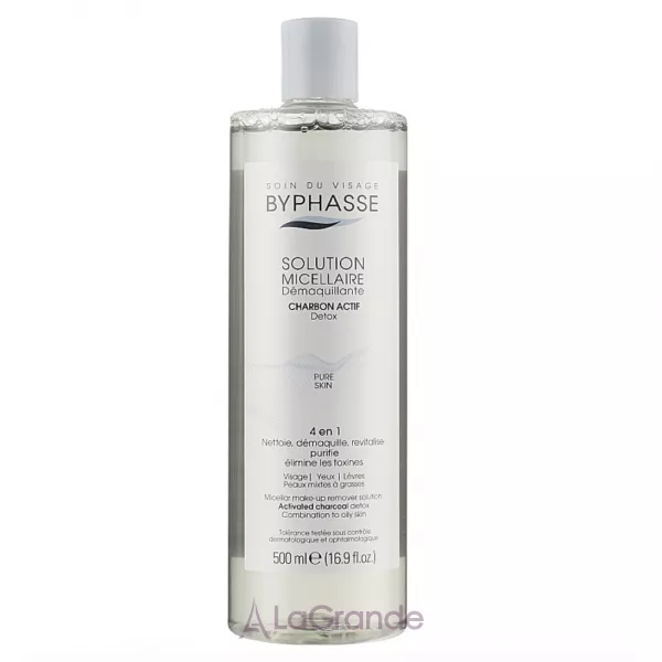 Byphasse Micellar Make-Up Remover Solution With Activated Charcoal ̳������� ���� � ����������� �������