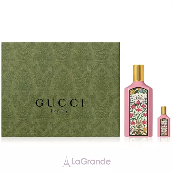 Gucci Flora by Gucci Gorgeous Gardenia Eau de Parfum ����� (��������������� ���� 50 �� + ��������������� ���� 5 ��)