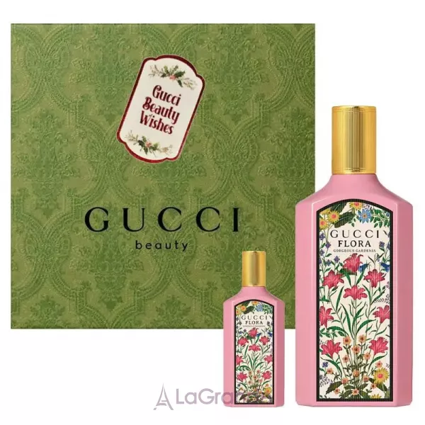 Gucci Flora by Gucci Gorgeous Gardenia Eau de Parfum ����� (��������������� ���� 50 �� + ��������������� ���� 5 ��)