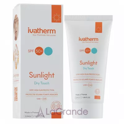 Ivatherm Sunlight Dry Touch Very High Sun Protection Cream SPF50+       SPF50+