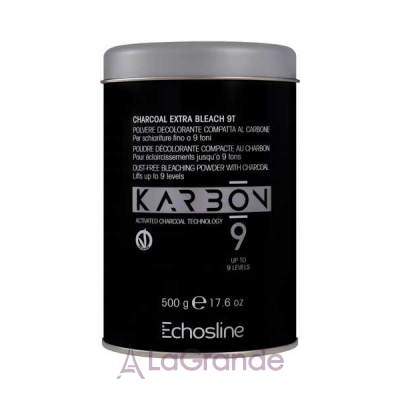 Echosline Karbon 9 Charcoal Extra Bleach 9T      9 