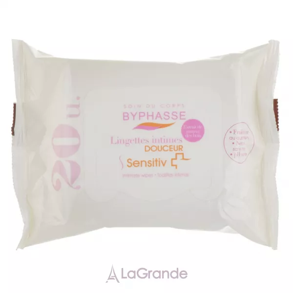 Byphasse Intimate Wipes For Sensitive Skin �������� ��� ������� �㳺��