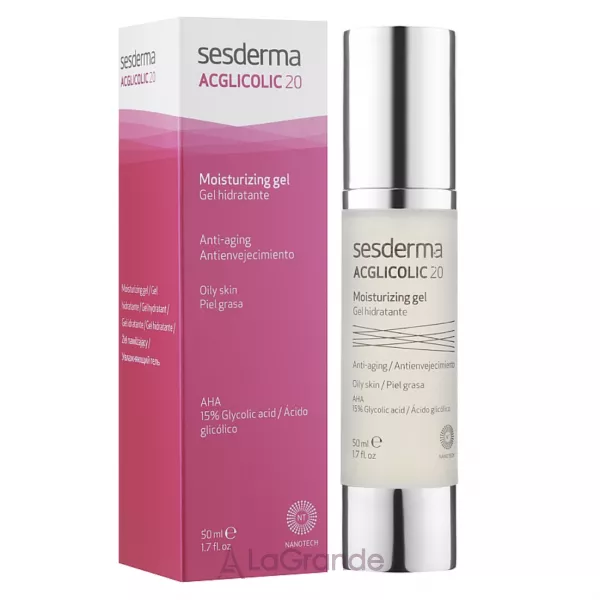 SesDerma Laboratories Acglicolic 20 Moisturizing Gel ����������� ���������� ���� ��� ����� ����